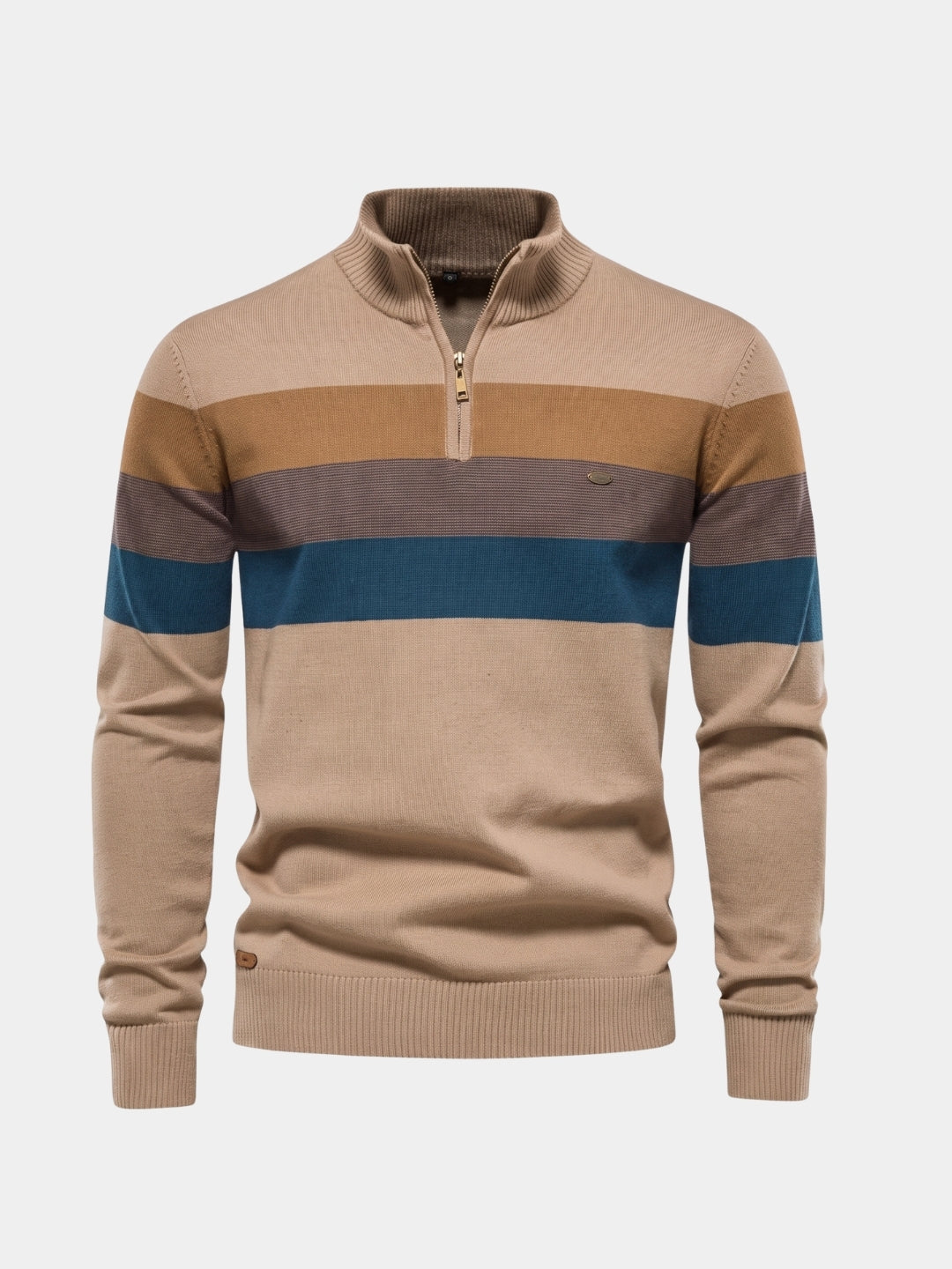 Suéter Minimalista de Cuello Alto - Cruz & Corona