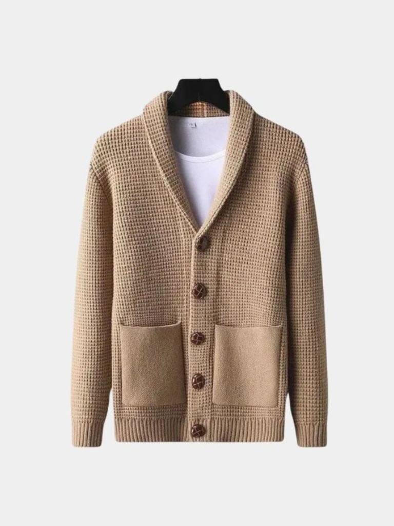 Cárdigan de Lana Sofisticado para Invierno - Cross & Crown