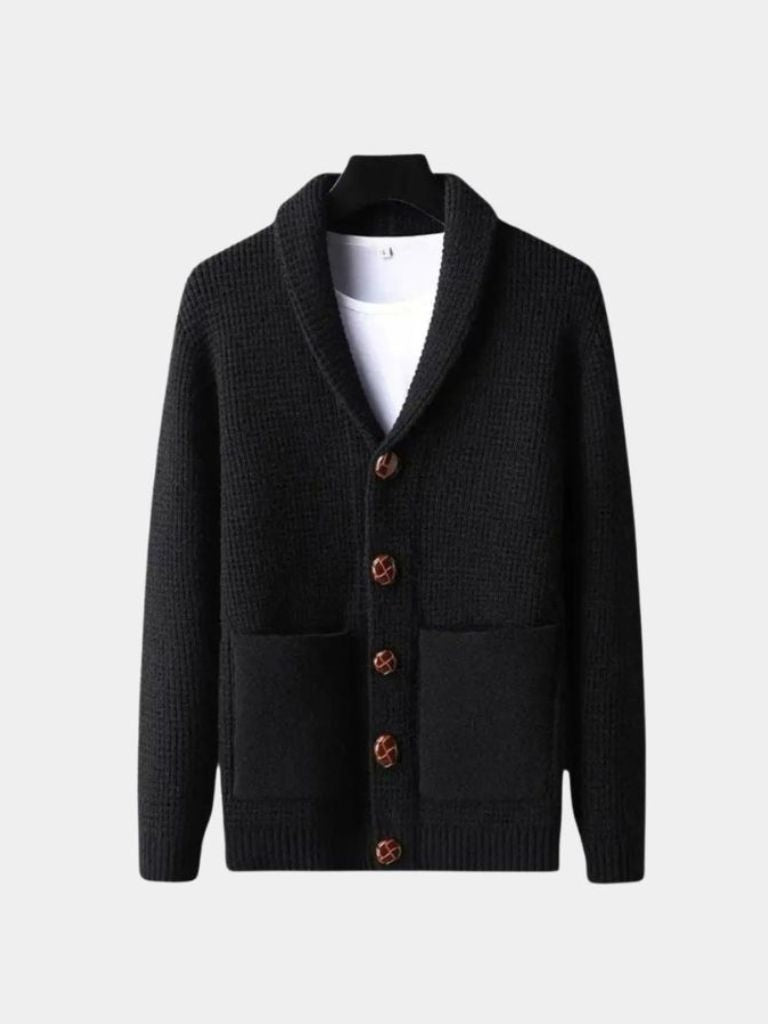 Cárdigan de Lana Sofisticado para Invierno - Cross & Crown