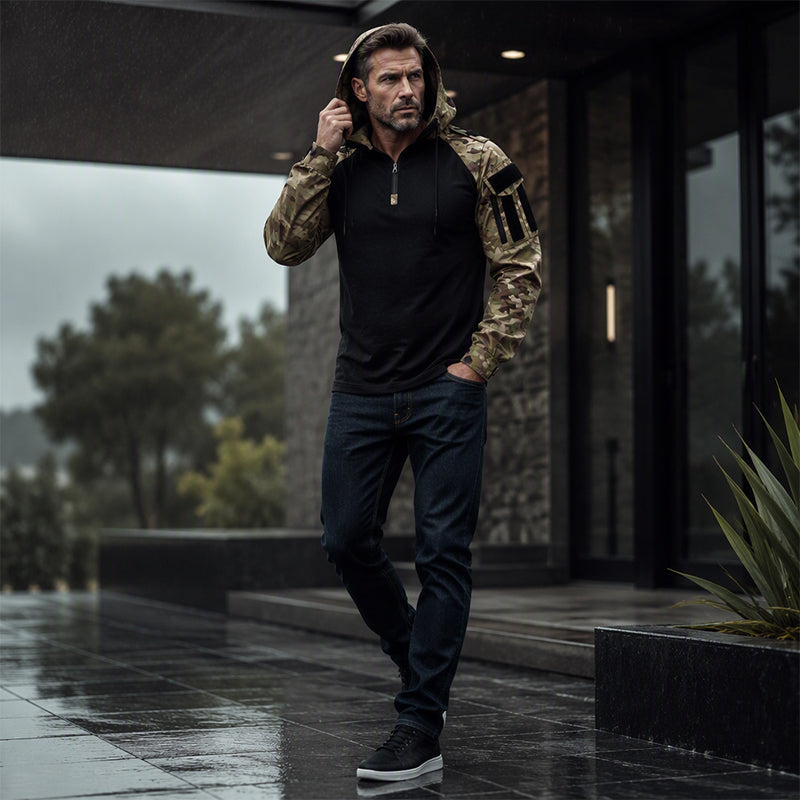 Sudadera Táctica Militar con Capucha