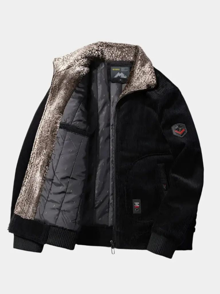 Chaqueta Térmica de Pana - Cross & Crown