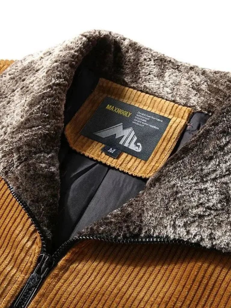 Chaqueta Térmica de Pana - Cross & Crown