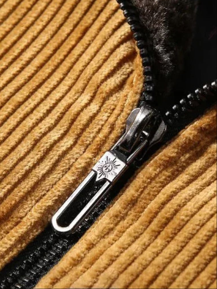 Chaqueta Térmica de Pana - Cross & Crown