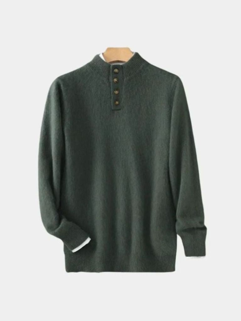 Suéter de Cachemira Luxe Atemporal - Cross & Crown